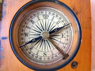 Close up of dial